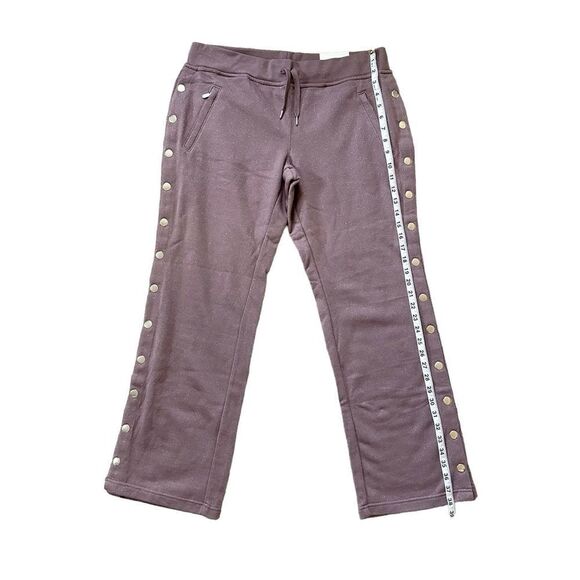 EleVen by Venus Williams Pink Sparkle Breakaway Straight Leg Sweatpants Large - Picture 10 of 12